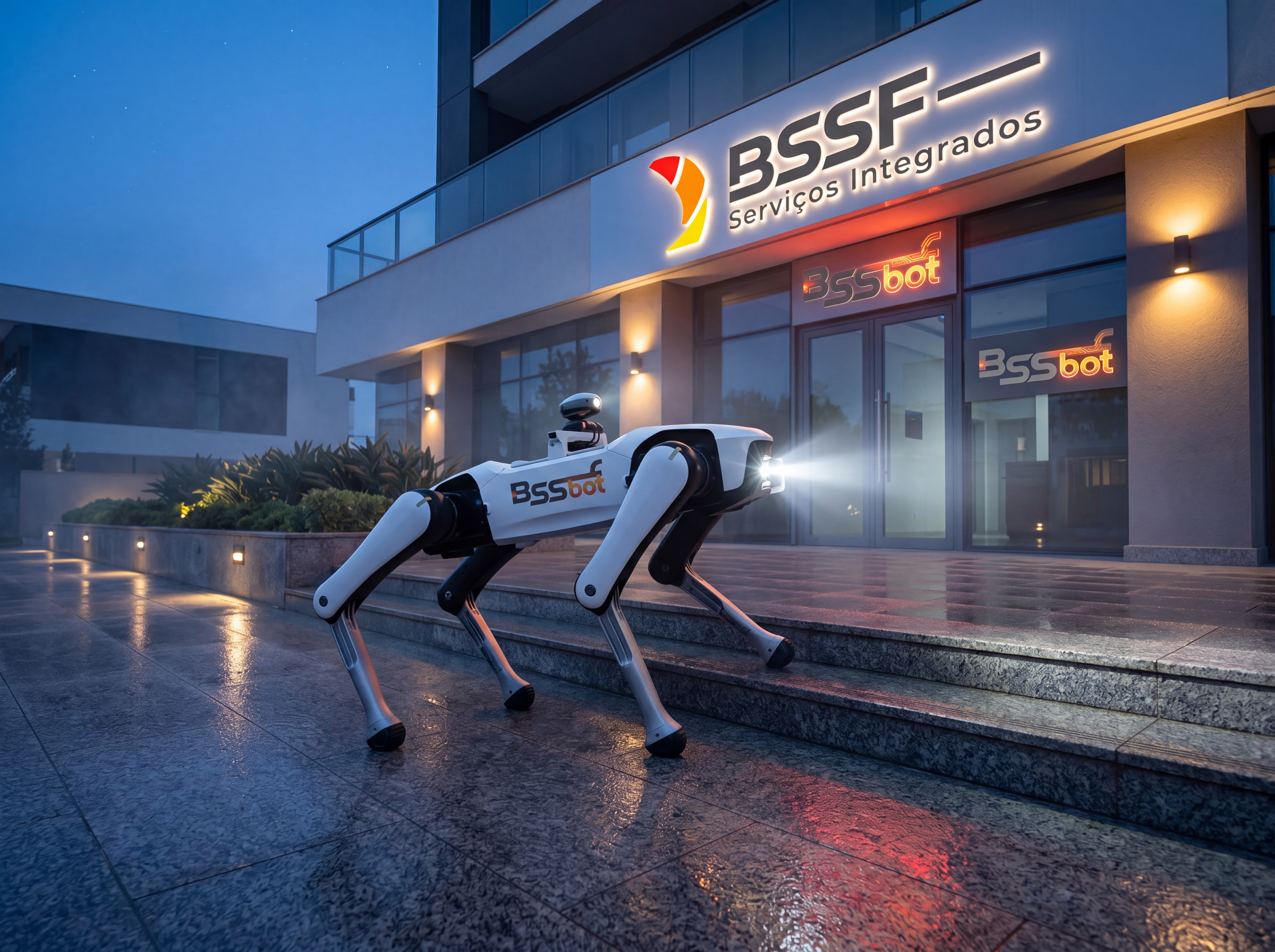 Robô de segurança BSSF Defense